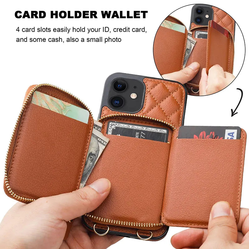 Case for iphone 13 pro Max / luxury leather