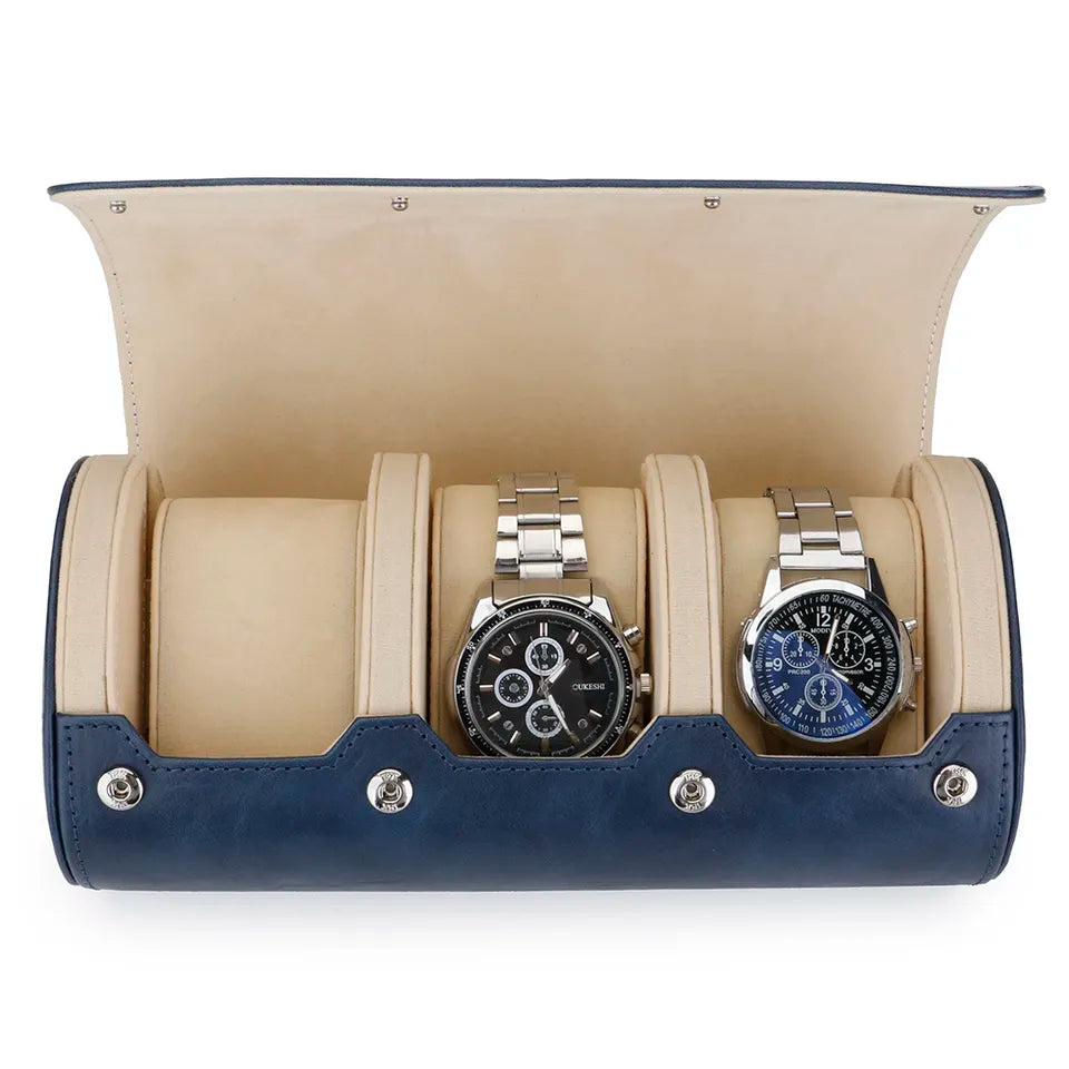 Travel Watch Roll Case 3 Slots