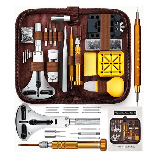 Watch Repair Tool Kit with Manual