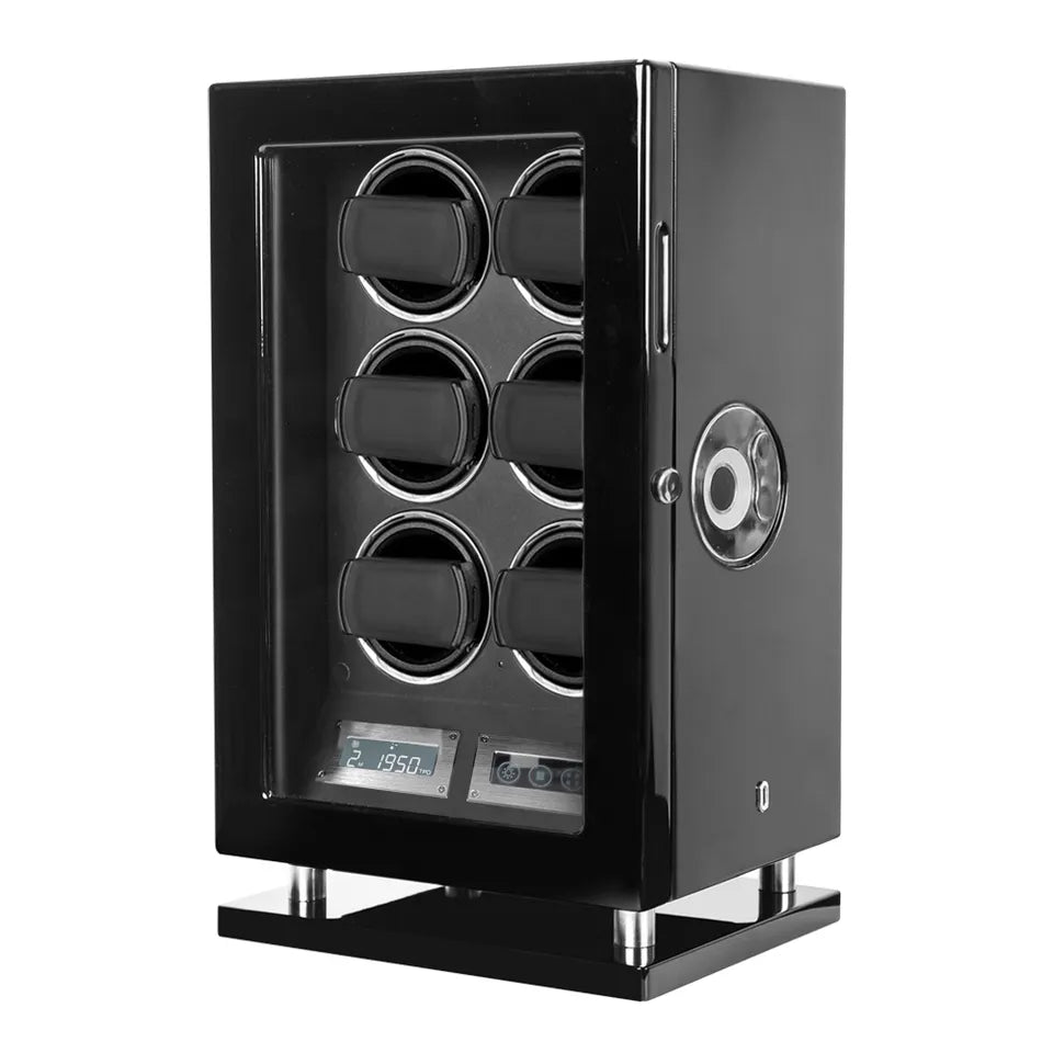 Luxury Fingerprint Unlock Smart watch Winder