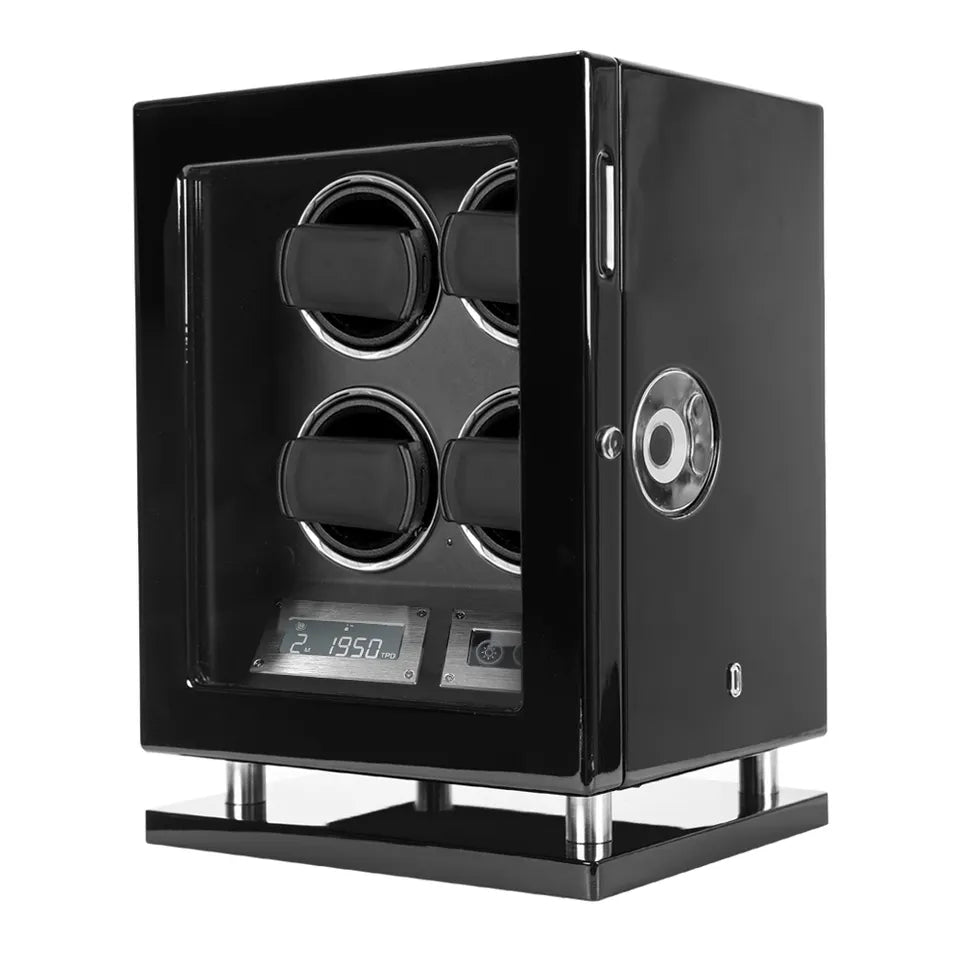 Luxury Fingerprint Unlock Smart watch Winder