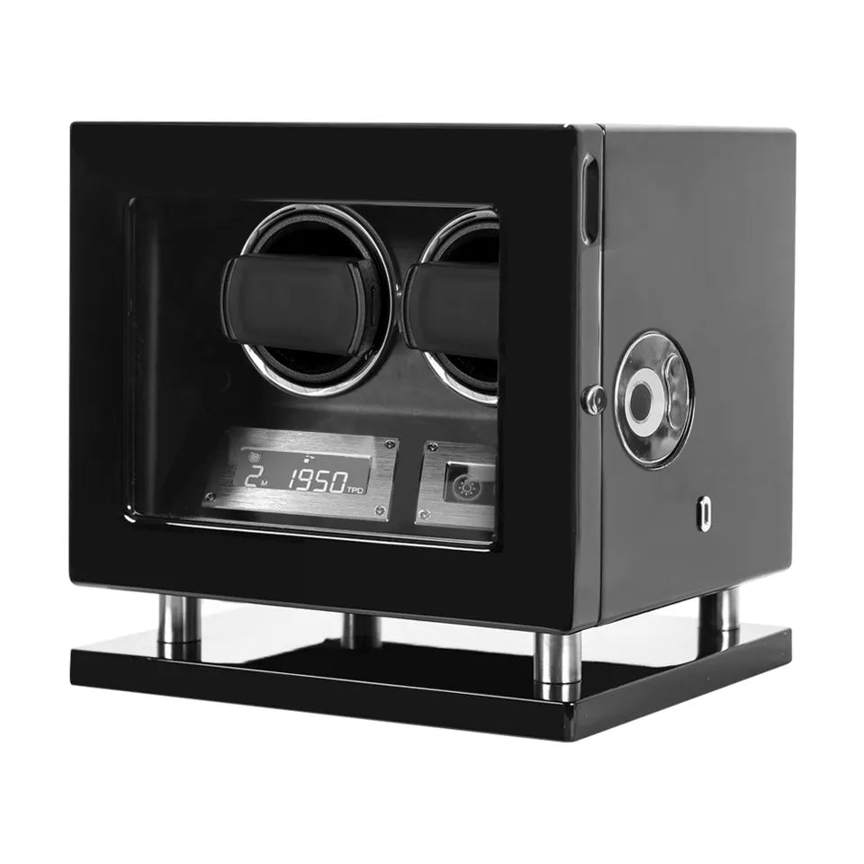 Luxury Fingerprint Unlock Smart watch Winder