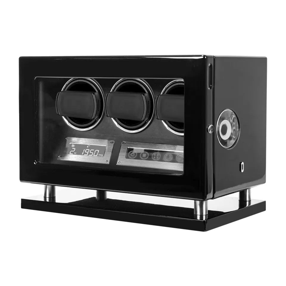 Luxury Fingerprint Unlock Smart watch Winder