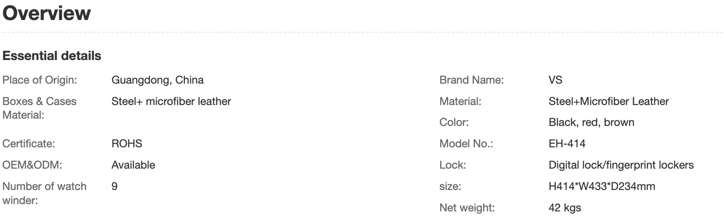 fingerprint safe is suitable for storing